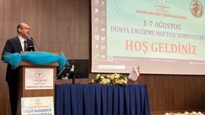 Dünya Emzirme Haftası sempozyumu, Ankara Bilkent Şehir Hastanesinde düzenlendi.