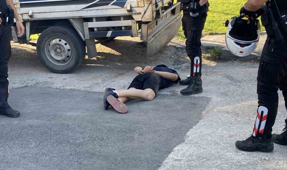 Eskişehir’de ’dur’ ihtarına uymayıp polisten kaçarken araç içindeki hassas teraziyi