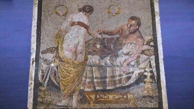 İkinci Dünya Savaşı sırasında bir Nazi yüzbaşısı tarafından Pompeii’den Almanya'ya