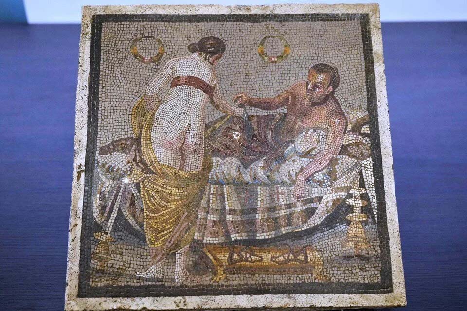 İkinci Dünya Savaşı sırasında bir Nazi yüzbaşısı tarafından Pompeii’den Almanya'ya