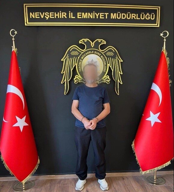 Nevşehir’de FETÖ terör örgütü üyeliğinden aranan şahıs yakalandı.