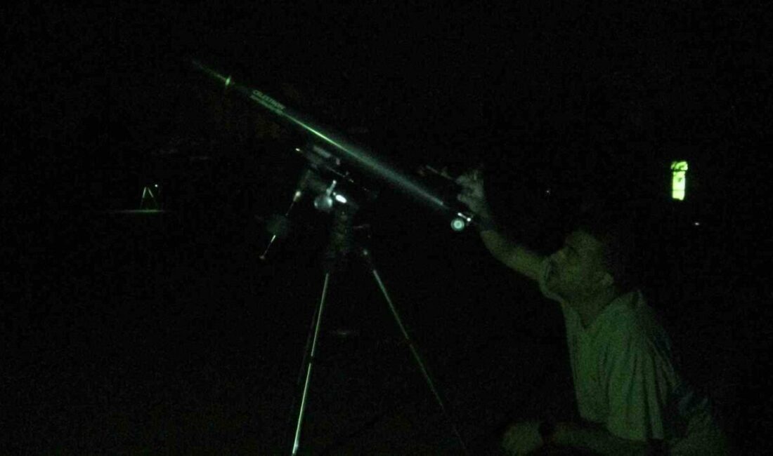 Çankırı’da gökyüzü tutkunları Perseid Meteor Yağmuru’nu görüntülemek için yüksek rakımda