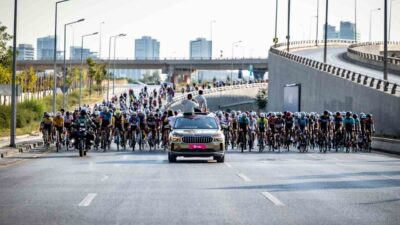 Ankara’da bu yıl 4’üncüsü düzenlenen Gran Fondo Başkent yol bisikleti
