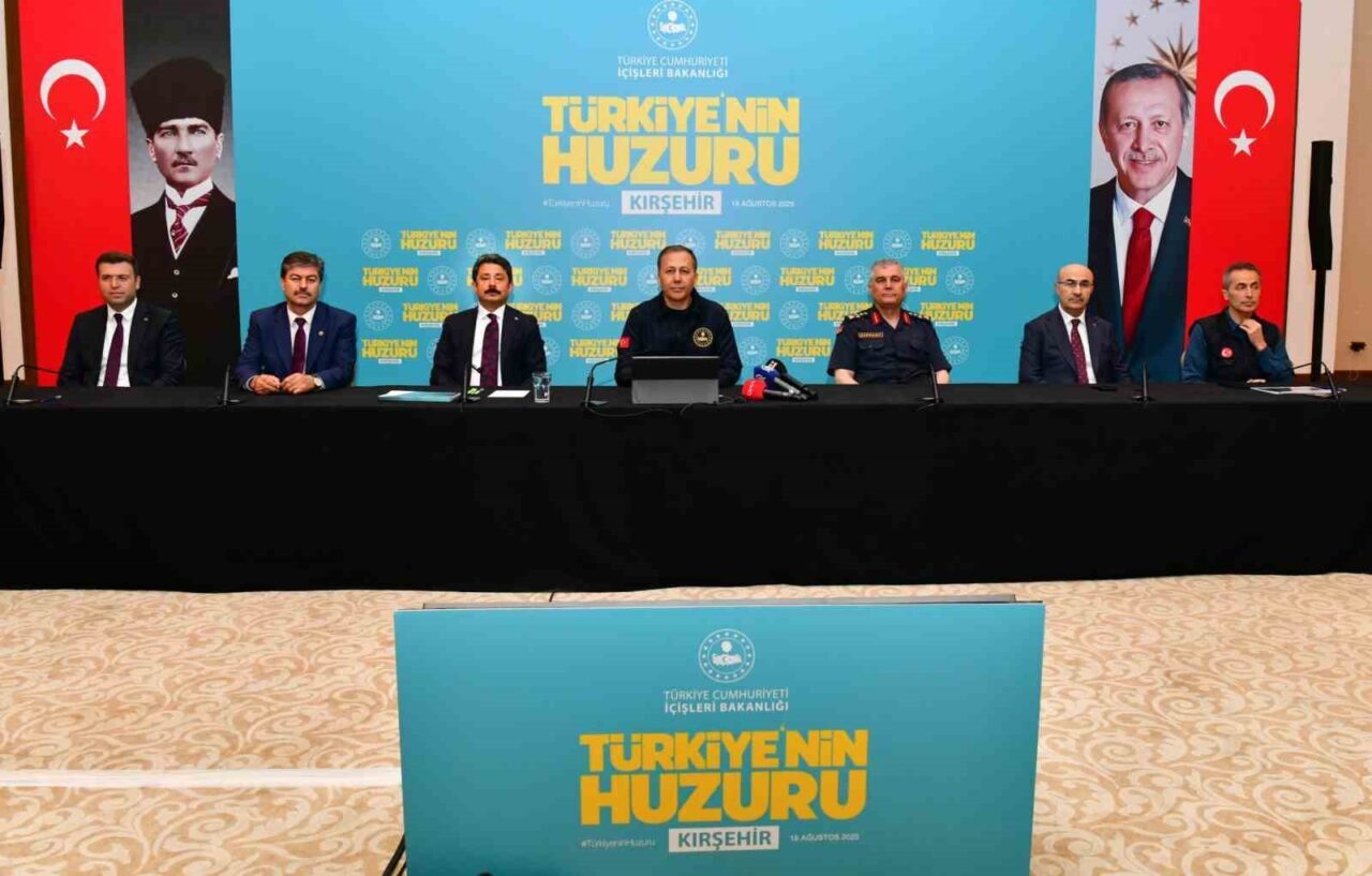 İçişleri Bakanı Ali Yerlikaya, "İçişleri Bakanlığı, suç ve suçluyla mücadelenin