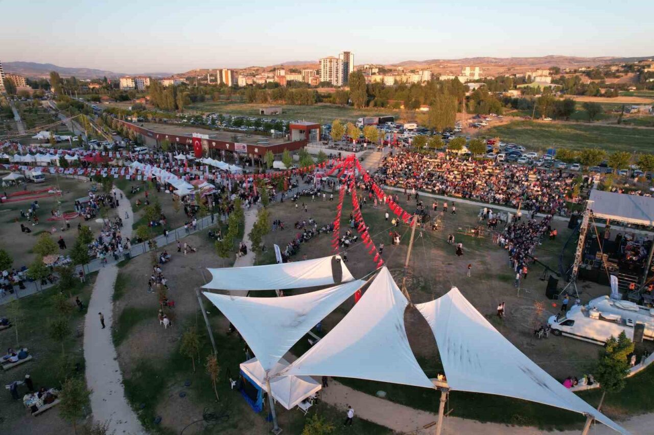 Ankara'nın ilçesi Kahramankazan’da gerçekleştirilen Uluslararası Kavurma ve Gastronomi Festivali, binlerce