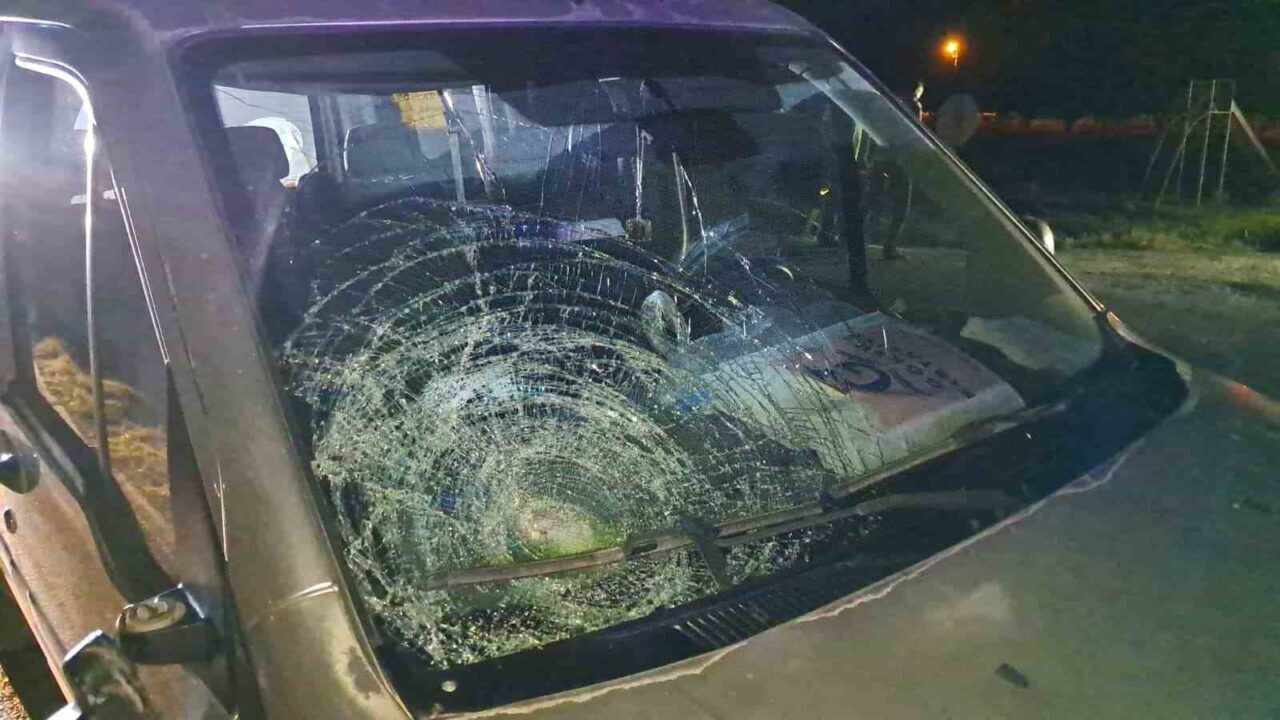 Karaman’da meydana gelen kazada, hafif ticari aracın çarptığı yaşlı kadın