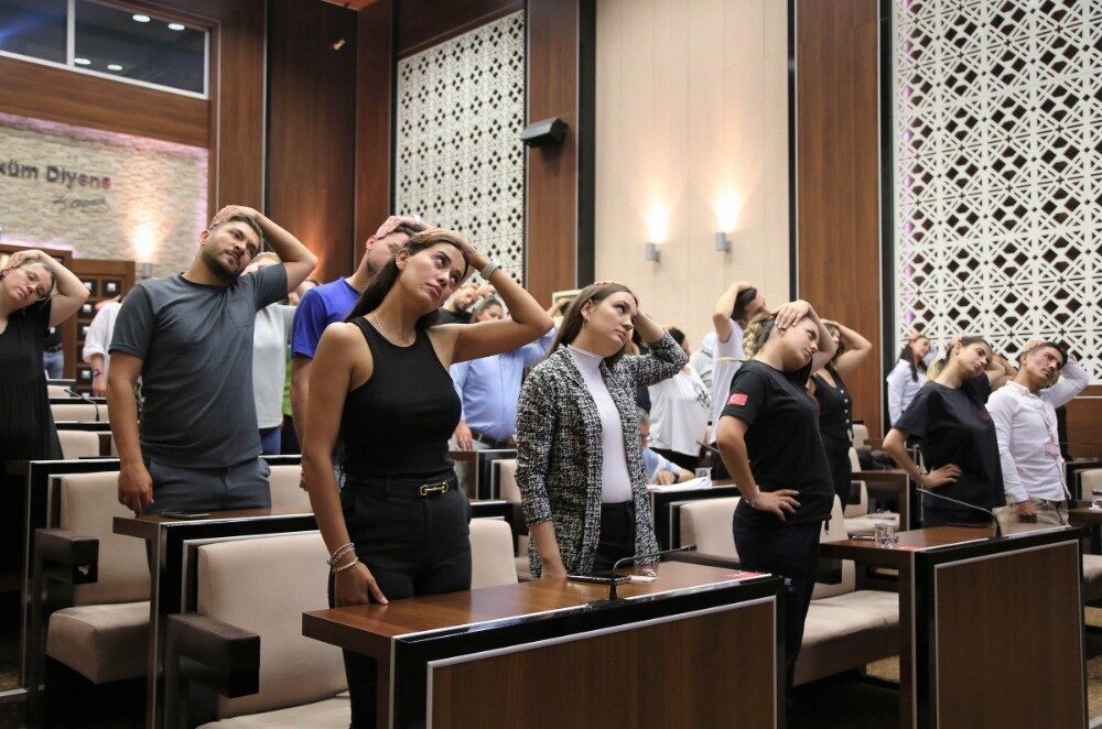 Ankara'nın Keçiören Belediyesi tarafından personele, sağlık alanında daha donanımlı hale