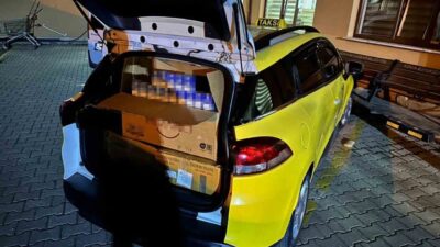 Konya’da polis ekiplerince durdurulan bir araçta piyasa değeri 350 bin