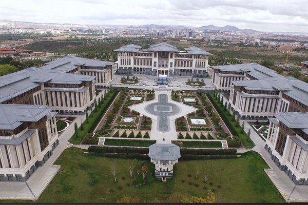 Ankara’da Çevre, Şehircilik ve İklim Değişikliği Bakanlığı’na ait resmi toplantı