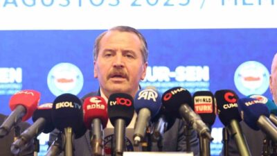 Memur Sendikaları Konfederasyonu (Memur-Sen) Genel Başkanı Ali Yalçın, 8. Dönem