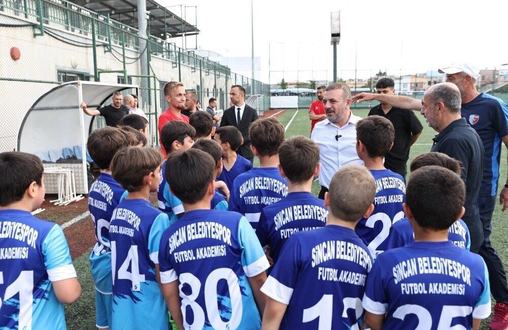 Ankara'da Sincan Belediyespor Yaz Futbol Okulu 2 Ağustos’ta başlıyor.