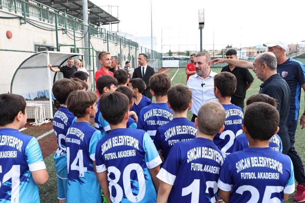 Ankara'da Sincan Belediyespor Yaz Futbol Okulu 2 Ağustos’ta başlıyor.