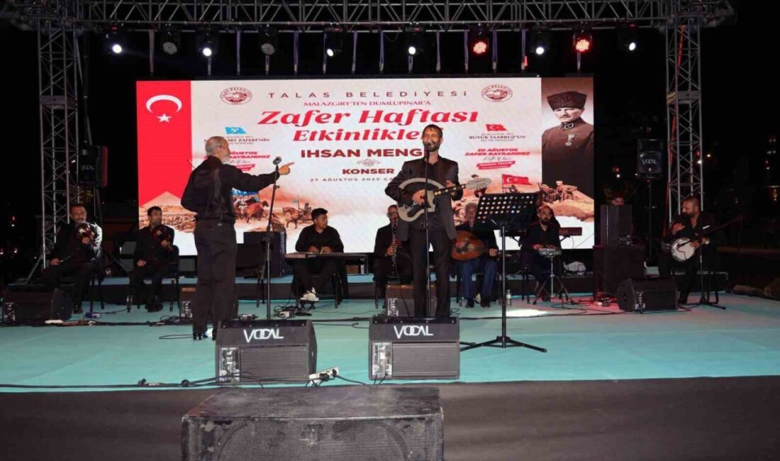 Kayseri'nin Talas Belediyesi tarafından düzenlenen ’Malazgirt’ten Dumlupınar’a Zafer Haftası Etkinlikleri’