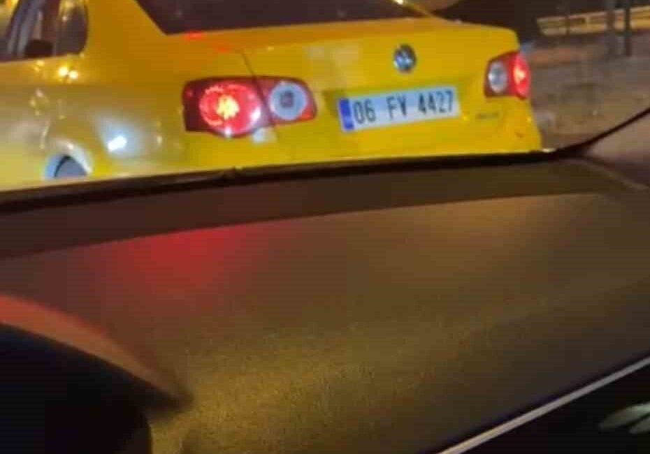 Ankara’da tartıştığı kadını araç içerisinde tekmeleyerek darp eden saldırganın o