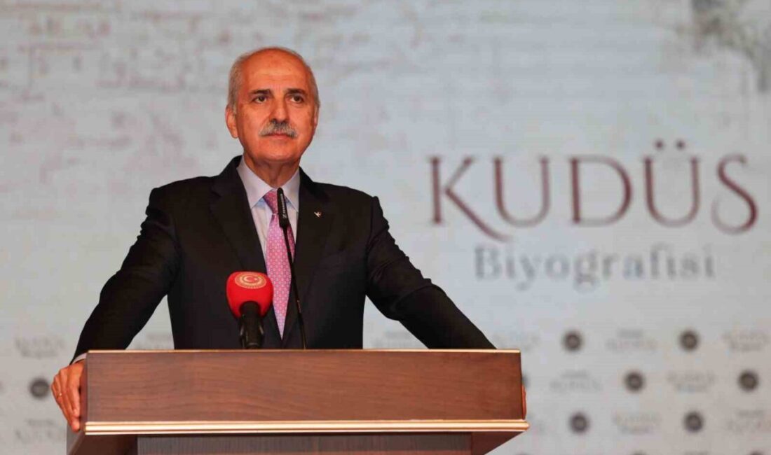 Türkiye Büyük Millet Meclisi Başkanı Numan Kurtulmuş, "Filistin bizim için