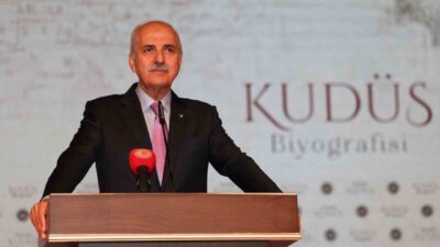 Türkiye Büyük Millet Meclisi Başkanı Numan Kurtulmuş, "Filistin bizim için