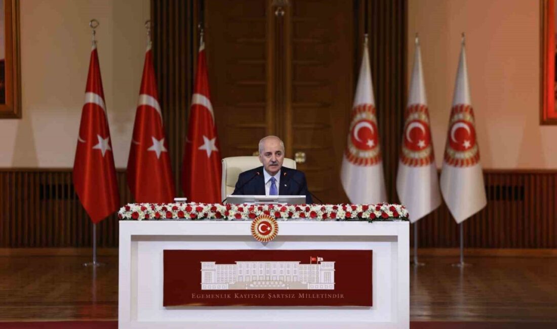Türkiye Büyük Millet Meclisi(TBMM) Başkanı Numan Kurtulmuş, "Silah bırakma süreci