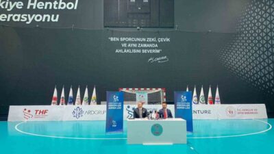 Türkiye Hentbol Federasyonu (THF) ligleri tarihinde ilk defa isim sponsoru