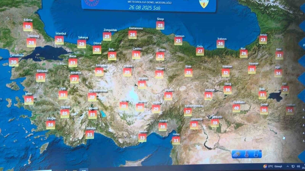 Meteoroloji Genel Müdürlüğü Hava Tahmin Uzmanı Mehmet Özdemirci, hava tahmin