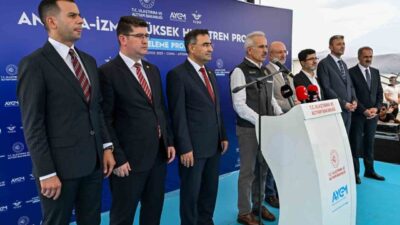 Ulaştırma ve Altyapı Bakanı Abdulkadir Uraloğlu, Yüksek Hızlı Tren ile