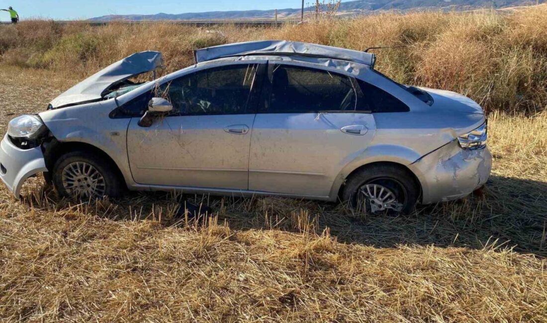 Yozgat’ın Yerköy ilçesinde meydana gelen kazada 1 kişi öldü, 4