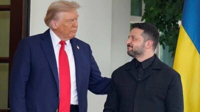 Ukrayna lideri Zelenskiy, Beyaz Saray'daki görüşme için siyah bir ceket