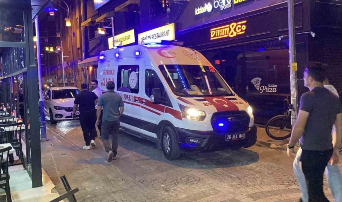 Eskişehir’de alacak verecek sebebiyle çıkan kavgada bıçaklanarak yaralanan şahıs hastaneye