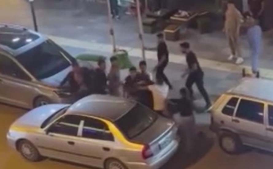 Ankara Polatlı'da iki aile arasında park yeri anlaşmazlığı nedeniyle çıkan