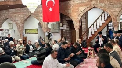 Ankara’nın Beypazarı ilçesinde 19 Eylül Gaziler Günü dolayısıyla gaziler sabah