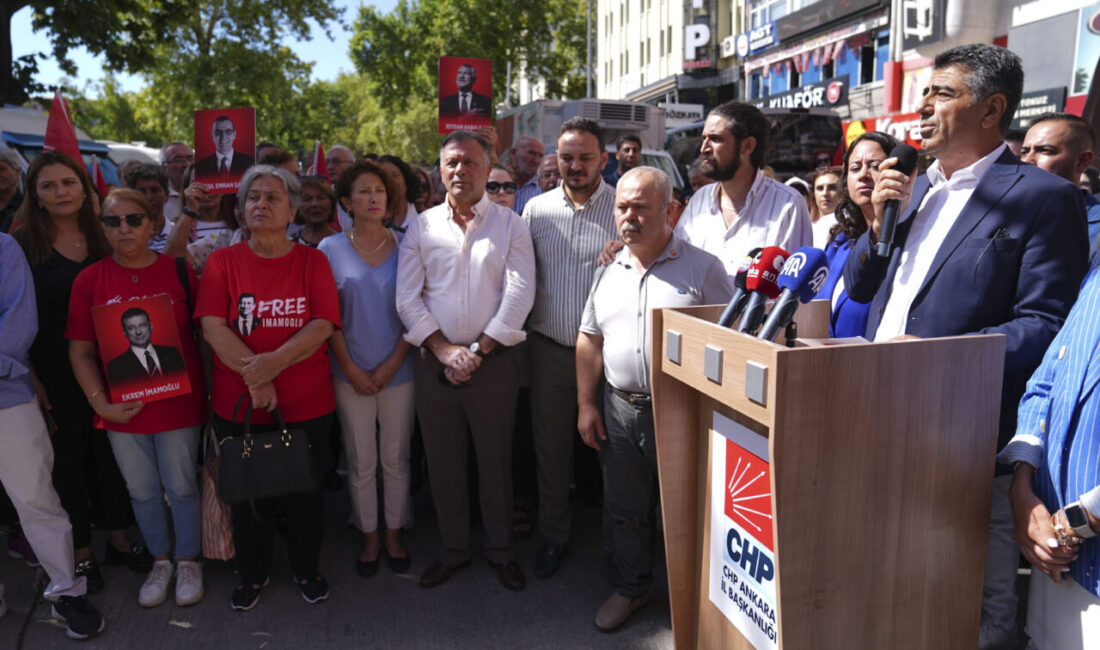 Cumhuriyet Halk Partisi’nin (CHP) 102’nci kuruluş yıl dönümü kapsamında Ankara