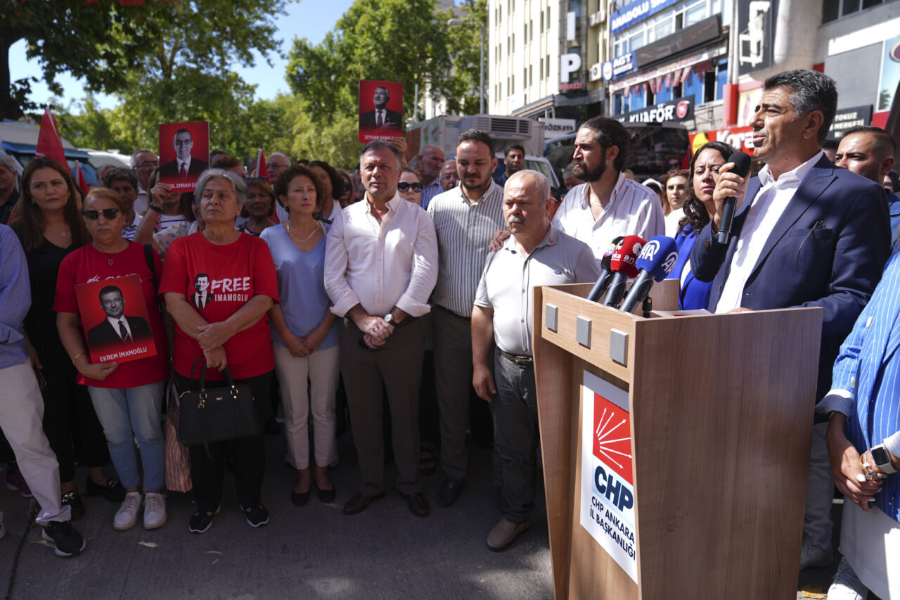 Cumhuriyet Halk Partisi’nin (CHP) 102’nci kuruluş yıl dönümü kapsamında Ankara