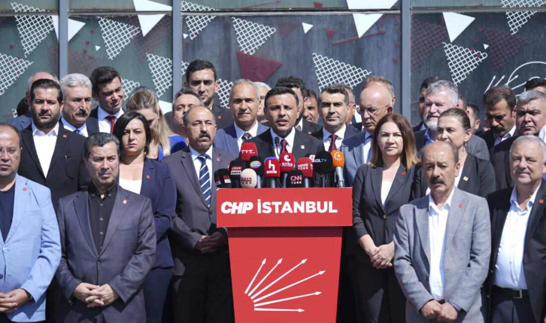 Cumhuriyet Halk Partisi (CHP) İstanbul İl Başkanlığı görevinden tedbir kararıyla
