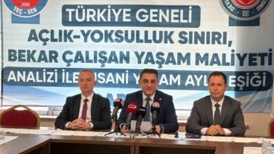 Devlet Memurları Konfederasyonuna bağlı Tüm Eğitim Çalışanları Sendikası (TEÇSEN), ‘Açlık