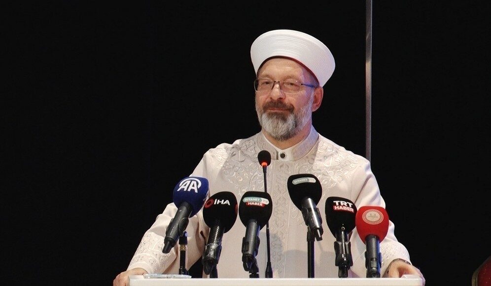 Diyanet İşleri Başkanı Ali Erbaş, "Kur’an kurslarımızda 1 milyon 750