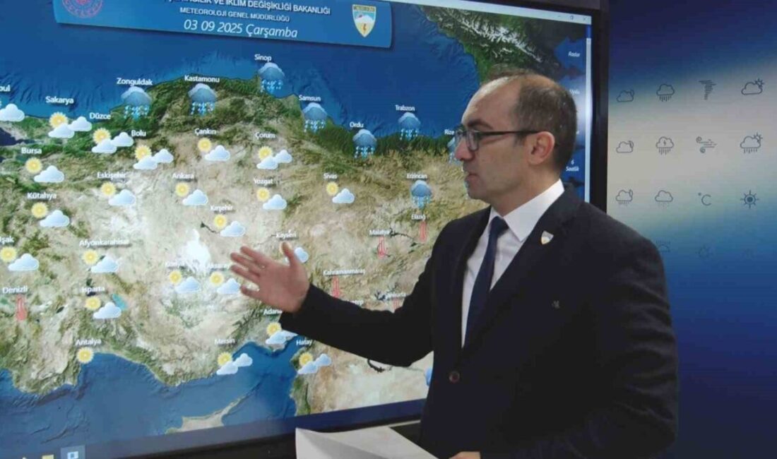 Meteoroloji Genel Müdürlüğü Hava Tahmin Uzmanı Cengiz Çelik, "Ülke genelinde