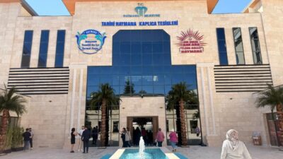 Ankara’nın Haymana ilçesindeki yeni termal tesis açılışında ilk gün 5