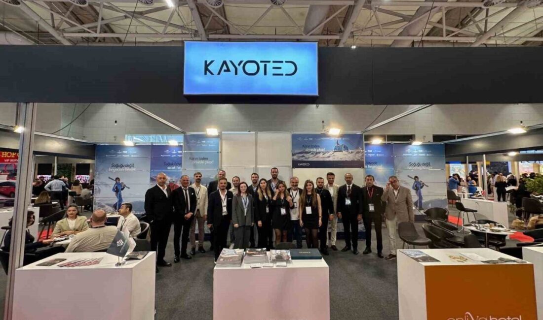 İstanbul’da düzenlenen turizm fuarına Kayseri Otelciler Derneği (KAYOTED) 10 oteliyle