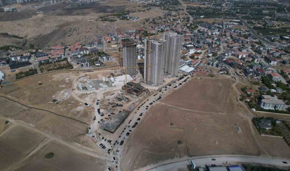 Ankara'da Ünsal Grup tarafından inşa edilen ’Jewel Premium İncek’ konutlarının