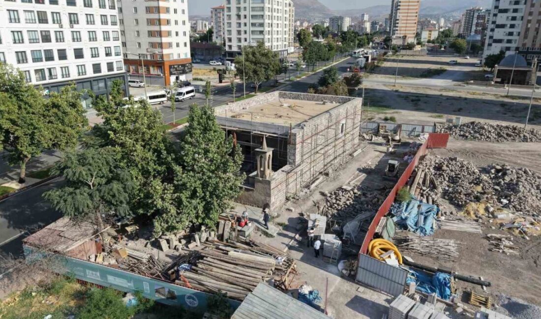 Kayseri Büyükşehir Belediyesi, 16’ncı yüzyıldan günümüze ulaşan Tasmakıran Camii’ni restore