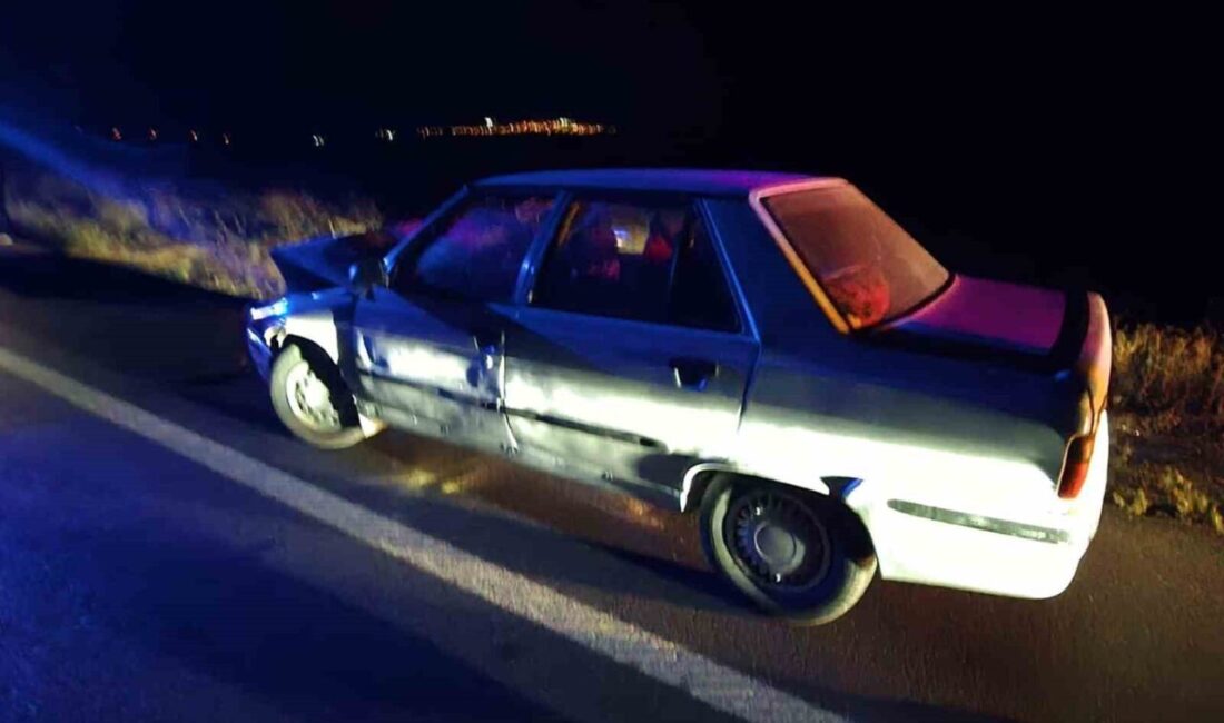 Kırıkkale’de otomobilin ışık donanımı olmayan traktöre çarpması sonucu aynı aileden