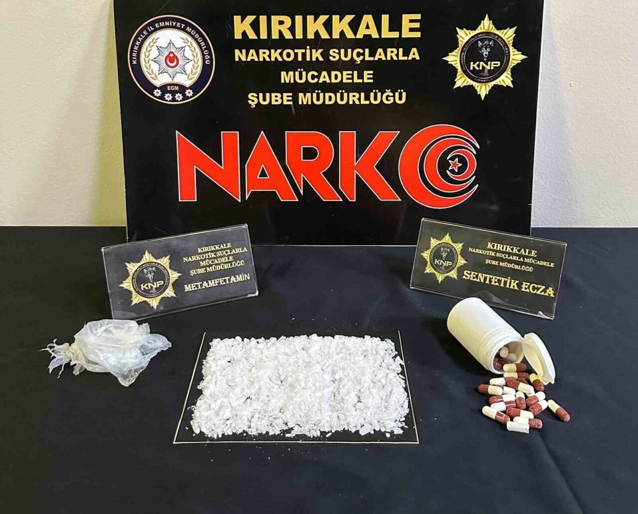 Kırıkkale’de polis ekiplerince son bir haftada düzenlenen uyuşturucu operasyonlarında gözaltına