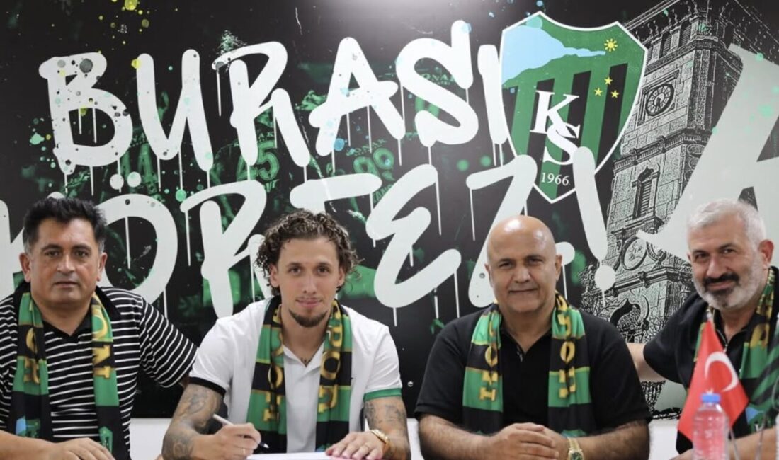Trendyol Süper Lig temsilcisi Kocaelispor, Kuzey Makedonyalı kanat oyuncusu Darko