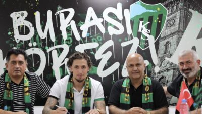 Trendyol Süper Lig temsilcisi Kocaelispor, Kuzey Makedonyalı kanat oyuncusu Darko