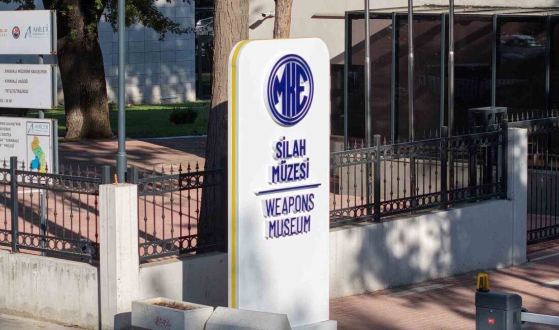 Kırıkkale’de yerli ve milli silahların sergilendiği MKE’ye ait Silah Müzesinin