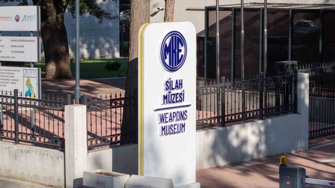 Kırıkkale’de yerli ve milli silahların sergilendiği MKE’ye ait Silah Müzesinin