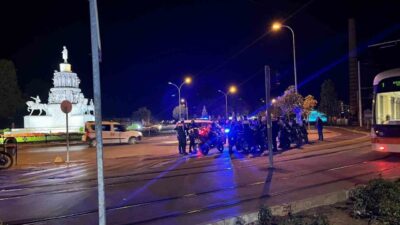 Eskişehir’de şüphe üzerine kimliğini kontrol etmek isteyen polis memuruna, "Bana