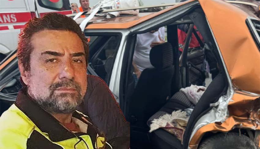 Sakarya’nın Hendek ilçesinde Kuzey Marmara Otoyolu’nda iki otomobilin çarpışması sonucu