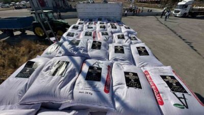 Ankara'nın Sincan Belediyesi çiftçilerin tarımsal üretimi teşvik etmek ve çiftçilerin