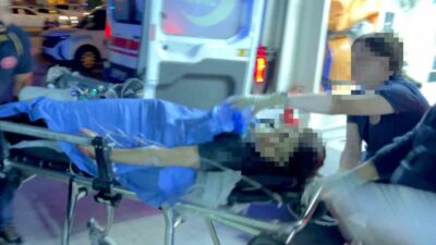 Kayseri’nin Kocasinan ilçesinde, sokak ortasında bıçaklanan yabancı uyruklu şahıs ağır