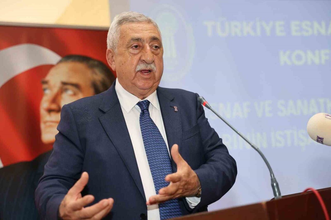 Türkiye Esnaf ve Sanatkârları Konfederasyonu (TESK) Başkanı Bendevi Palandöken, "30
